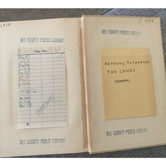 The Lambs - A story of Pre-Victorian England by Katherine Anthony - Picture 7 of 7